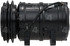 67636 by FOUR SEASONS - Reman York-Diesel Kiki-Zexel-Seltec DKS17S Compressor w/ Clutch