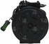 67638 by FOUR SEASONS - Reman York-Diesel Kiki-Zexel-Seltec DCV17B Compressor w/ Clutch