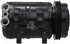 67650 by FOUR SEASONS - Reman York-Diesel Kiki-Zexel-Seltec DKS16H Compressor w/ Clutch