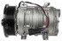 68616 by FOUR SEASONS - New York-Diesel Kiki-Zexel-Seltec TM21HD Compressor w/ Clutch