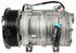 68617 by FOUR SEASONS - New York-Diesel Kiki-Zexel-Seltec TM21HD Compressor w/ Clutch