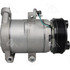 68672 by FOUR SEASONS - New York-Diesel Kiki-Zexel-Seltec DKS17D Compressor w/ Clutch