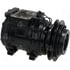67369 by FOUR SEASONS - Reman Nippondenso 10PA15C Compressor w/ Clutch