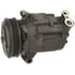 Four Seasons 67680 A/C Compressor Reman Delphi SP17 Compressor w/ Clutch