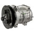 68636 by FOUR SEASONS - New York-Diesel Kiki-Zexel-Seltec TM16 Compressor w/ Clutch