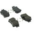 Centric 105.06270 Disc Brake Pad Set Posi Quiet Ceramic Brake Pads with Shims and Hardware