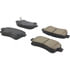 105.09370 by CENTRIC - Posi Quiet Ceramic Brake Pads with Shims and Hardware