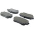 105.11050 by CENTRIC - Posi Quiet Ceramic Brake Pads with Shims and Hardware