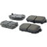 Centric 105.12960 Disc Brake Pad Set Posi Quiet Ceramic Brake Pads with Shims and Hardware