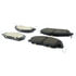 Centric 105.14630 Disc Brake Pad Set Posi Quiet Ceramic Brake Pads with Shims and Hardware