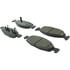106.07900 by CENTRIC - Posi Quiet Extended Wear Brake Pads with Shims and Hardware
