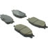 106.08030 by CENTRIC - Posi Quiet Extended Wear Brake Pads with Shims and Hardware
