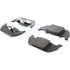 Centric 106.09520 Disc Brake Pad Set Posi Quiet Extended Wear Brake Pads with Shims and Hardware
