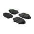 Centric 106.10090 Disc Brake Pad Set Posi Quiet Extended Wear Brake Pads with Shims and Hardware