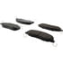 Centric 106.10810 Disc Brake Pad Set Posi Quiet Extended Wear Brake Pads with Shims and Hardware