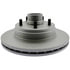 Centric 320.66016F Disc Brake Rotor and Hub Assembly Centric GCX Rotor with Full Coating