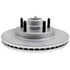 Centric 320.65080F Disc Brake Rotor and Hub Assembly Centric GCX Rotor with Full Coating