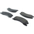104.09450 by CENTRIC - Posi Quiet Semi-Metallic Brake Pads with Hardware