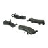 Centric 102.06640 Disc Brake Pad Set C-Tek Semi-Metallic Brake Pads with Shims