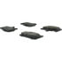 102.08710 by CENTRIC - C-Tek Semi-Metallic Brake Pads with Shims