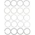 42222CP by MAHLE - Engine Piston Ring Set