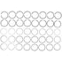 Mahle 50141CP Engine Piston Ring Set Engine Piston Ring Set