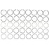Mahle 50618 Engine Piston Ring Set Engine Piston Ring Set