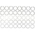 Mahle 40141CP Engine Piston Ring Set Engine Piston Ring Set
