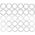Mahle 41104CP Engine Piston Ring Set Engine Piston Ring Set