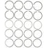 Mahle 41411 Engine Piston Ring Set Engine Piston Ring Set