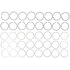41497CP.030 by MAHLE - Engine Piston Ring Set