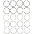 Mahle 41555CP Engine Piston Ring Set Engine Piston Ring Set
