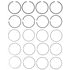 Mahle 41692 Engine Piston Ring Set Engine Piston Ring Set