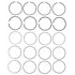 Mahle 41724 Engine Piston Ring Set Engine Piston Ring Set