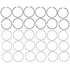 Mahle 41907CP Engine Piston Ring Set Engine Piston Ring Set