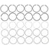 Mahle 42001CP.040 Engine Piston Ring Set Engine Piston Ring Set