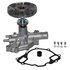 1250002 by GMB - Engine Water Pump with Fan Clutch