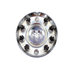 68053038AA by MOPAR - Wheel Cap - Chrome, with RAM Heads Logo, with 10 bolts