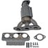 Dorman 674-621 Catalytic Converter with Integrated Exhaust Manifold Catalytic Converter - with Integrated Exhaust Manifold