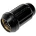 Dorman 711-215A Wheel Lock Set Black Spline Drive Wheel Nut - 1/2-20