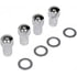 Dorman 711-503 Wheel Lug Nut Wheel Nut Chrome Duplex Mag 9/16-18