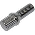 712-601 by DORMAN - Chrome Spline Drive Wheel Bolt - M14-1.50