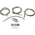 819-820 by DORMAN - Flexible Stainless Steel Braided Fuel Line