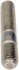 610-0458.10 by DORMAN - 5/8-11 Double Ended Stud 0.625 In. - Knurl, 3.235 In. Length