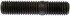 610-145 by DORMAN - Double Ended Wheel Stud 5/8-11 Length 2-5/8 In.