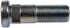 610-421.1 by DORMAN - 5/8-18 Serrated Wheel Stud - .650 In. Knurl, 2.00 In. Length