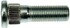 610-646 by DORMAN - M12-1.25 Serrated Wheel Stud - 14.25mm Knurl, 46.33mm Length