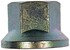 611-0077.10 by DORMAN - 3/4-16 Flanged Cap Nut - 1-1/8 In. Hex, 1 In. Length