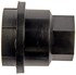 611-615 by DORMAN - Black Wheel Nut Cover M24-2.0, Hex 19mm