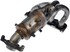 673-134 by DORMAN - "OE Solutions" Manifold Converter - Carb Compliant - For Legal Sale in NY/CA/ME